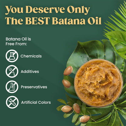 100% Organic Batana Hair Oil